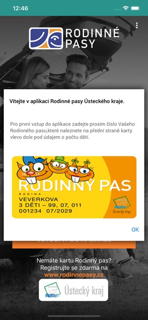 Rodinné pasy Ústeckého kraje(圖1)-速報App