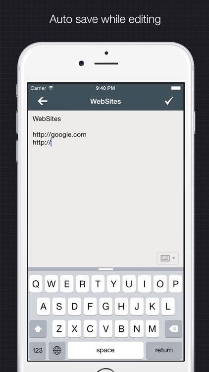 Private Note: hide secret text screenshot-3