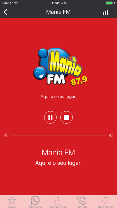 Mania FM - Itaguari-GO screenshot 2