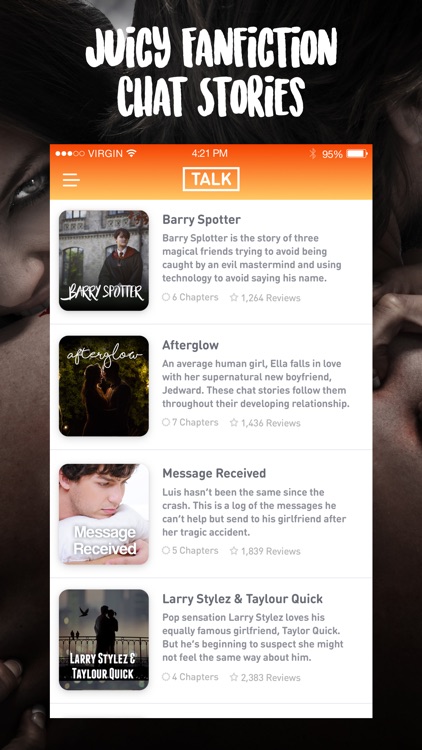 TALK - Fanfiction Chat Stories