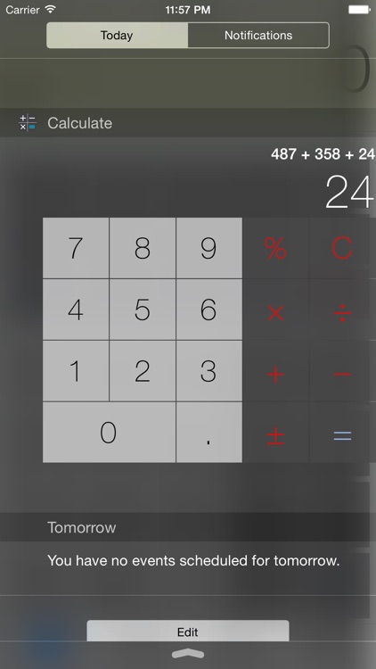 Calculator Silver