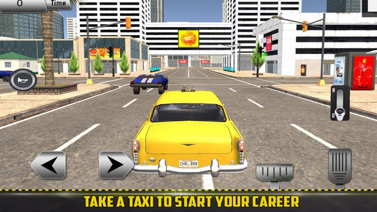 Taxi Customer: Driving SIM