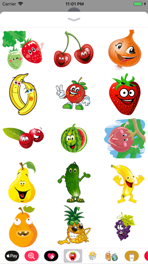 Fruit Face Emoji(圖1)-速報App