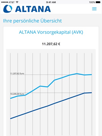 ALTANA bAV screenshot 2