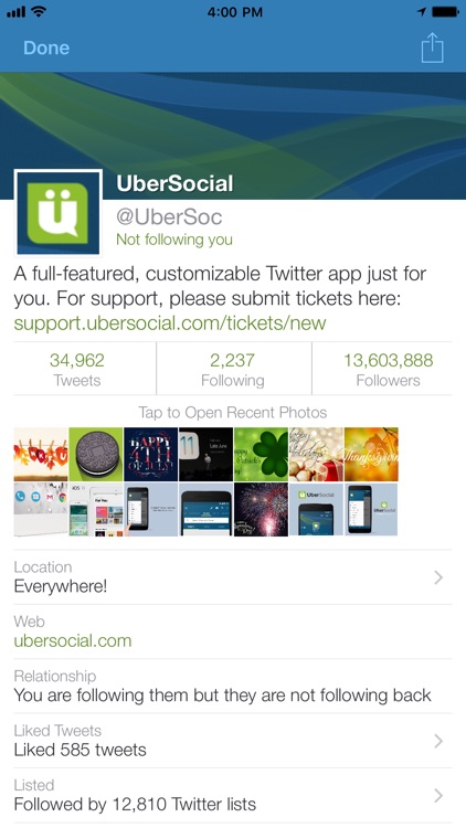 UberSocial