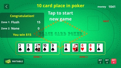 Place Em' Poker screenshot 3