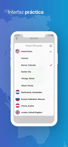 Imágen 4 iNinja VPN rápida e ilimitada iphone