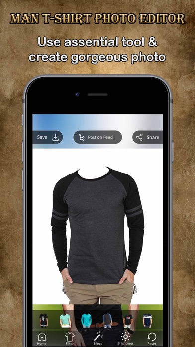 How to cancel & delete Man T-Shirt Photo Suit Montage from iphone & ipad 1