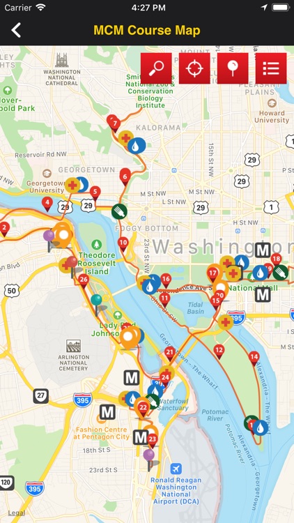 Marine Corps Marathon screenshot-4