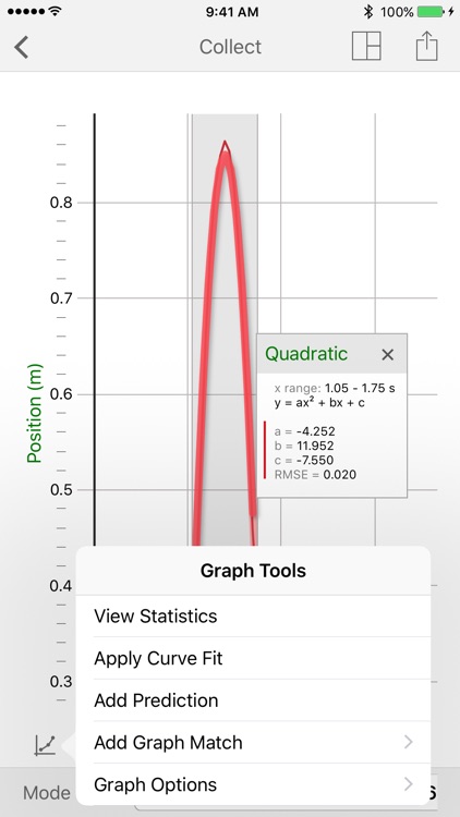 Vernier Graphical Analysis