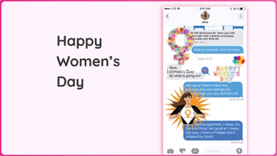 Amazing Women's Day Stickers screenshot 3