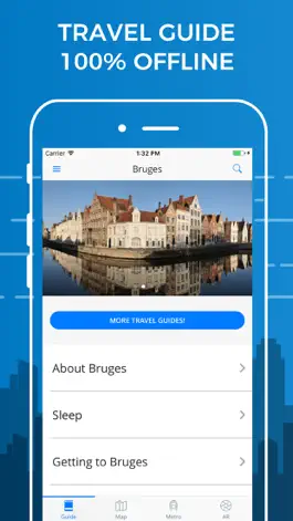 Game screenshot Bruges Travel Guide with Offline Street Map mod apk