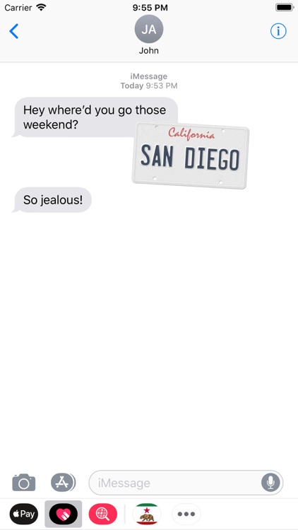 California Emoji Stickers