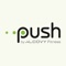 The Push by Alcovy Fitness app provides class schedules, social media platforms, fitness goals, and in-club challenges