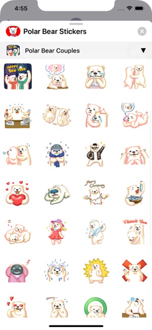 Polar Bear Sticker(圖9)-速報App