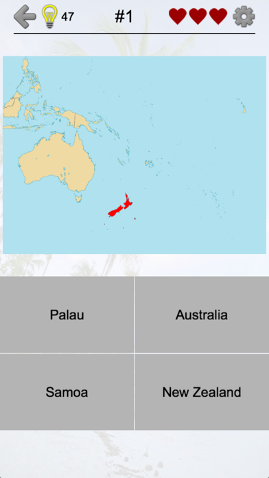 How to cancel & delete Australian States and Oceania from iphone & ipad 1