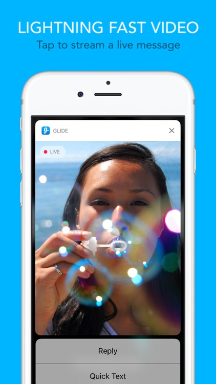 Glide - Live Video Messenger screenshot-0