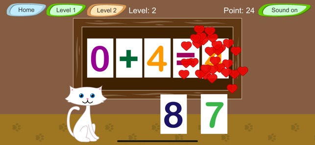 Learn math with the cat(圖6)-速報App