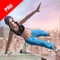 OXO3D presents this Parkour Stunt Girl Running Pro Game