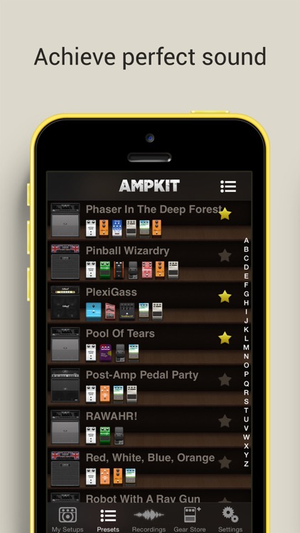 AmpKit - Guitar amps & pedals screenshot-3