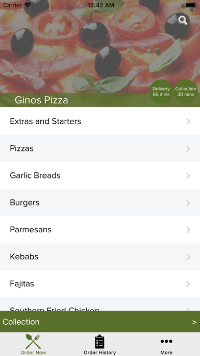 Ginos Pizza Whitby screenshot 2