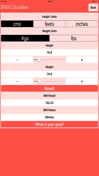 Health Calories & Fitness Calc screenshot-4