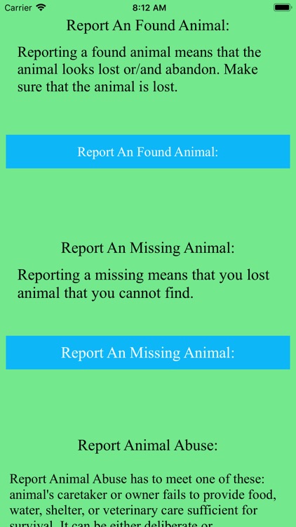 Report Animals screenshot-4