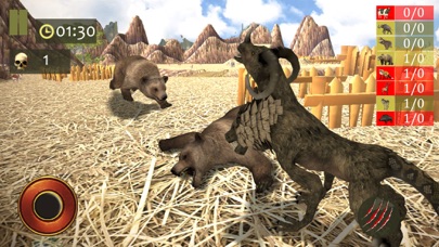 Jungle Monster Attack Sim Game screenshot 3