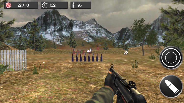 Shooting practice with bottles screenshot-3