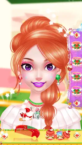 Game screenshot Top Model Christmas Salon apk