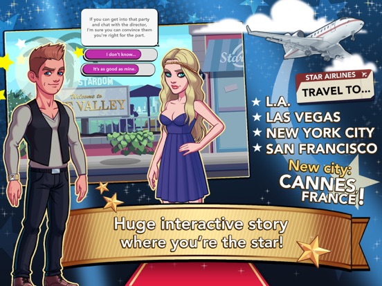 Stardom: Hollywood iPad app afbeelding 4