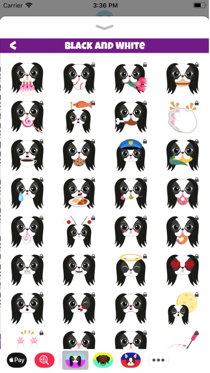 Japanese Chin Emoji Stickers screenshot-3