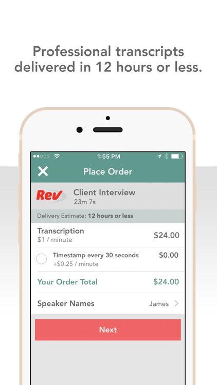 Rev Voice Recorder