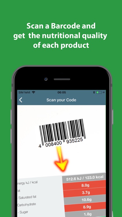 scanFoodoo - Scan your Food