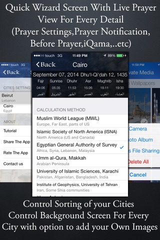 Prayer Times Full Azan screenshot 4