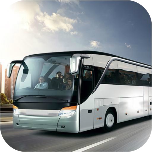 Tourist Transport Coach 3D icon