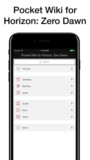 Pocket Wiki for Horizon: Zero Dawn