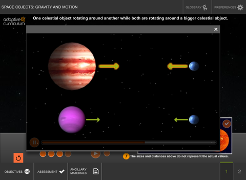 Space Objects: Gravity&Motion screenshot 3