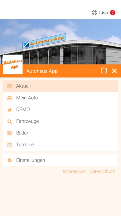 Die Autohaus App