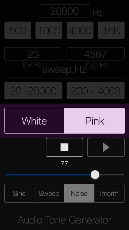 Audio Tone Generator Lite