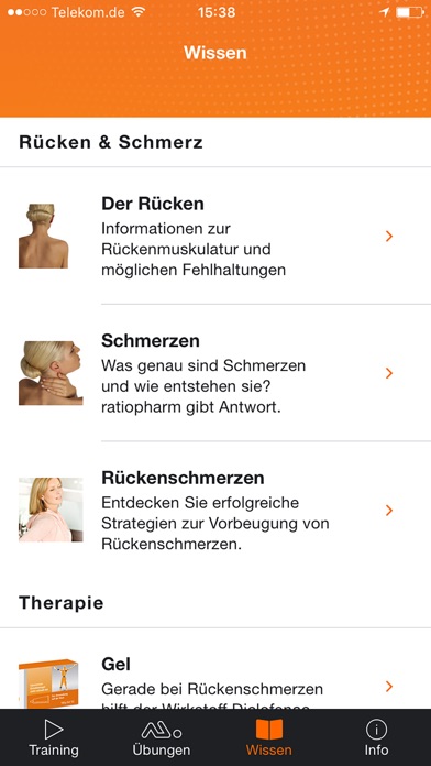 ratiopharm Rückenschule screenshot 4