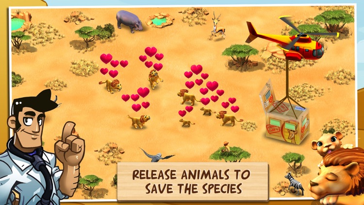 Wonder Zoo : Animal & dinosaur rescue