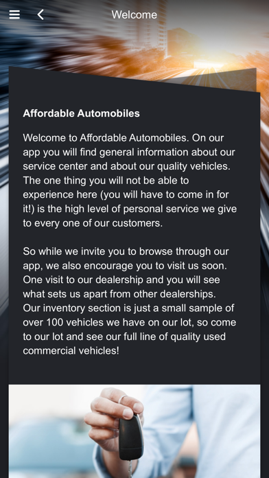 How to cancel & delete Affordable Automobiles  LLC from iphone & ipad 1
