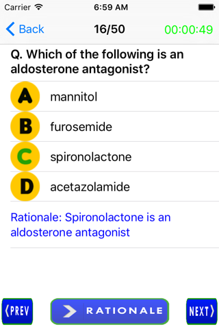 Pharmacology Quiz Questions screenshot 2