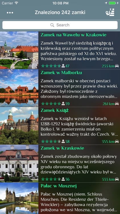 Castles of Poland