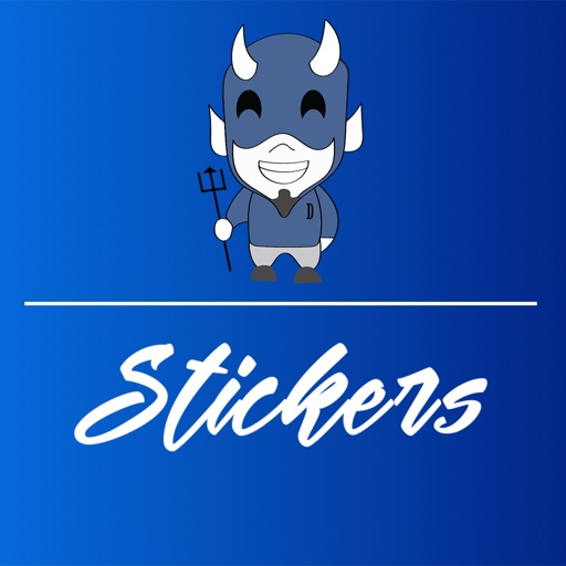 Blue Devil Stickers