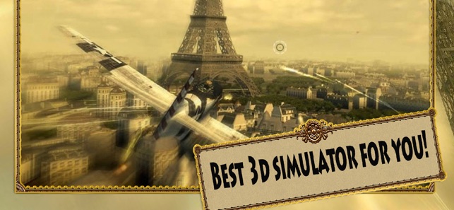 3D Air Paris Flight Simulator