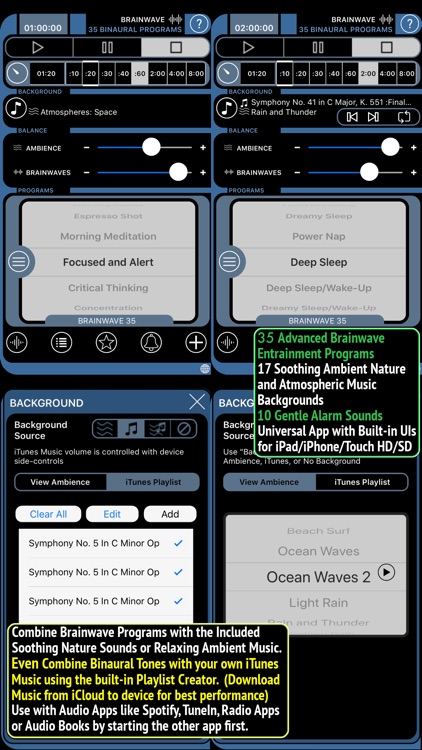 BrainWave: 35 Binaural Series™ screenshot-0
