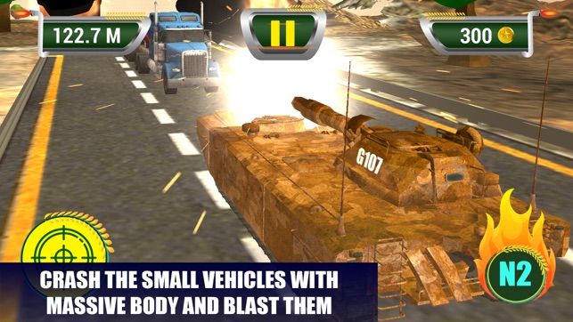 Tank Road Racing Combat & Traffic Rider Stunts(圖2)-速報App