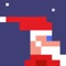 Endless runner where you drive Santa's sleigh, and try to avoid obstacles